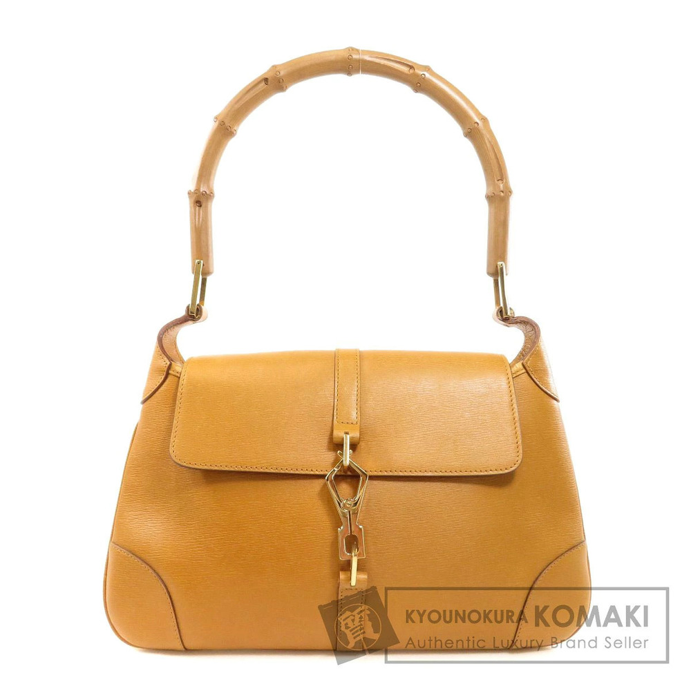 Gucci Bamboo Bag Handbag Leather